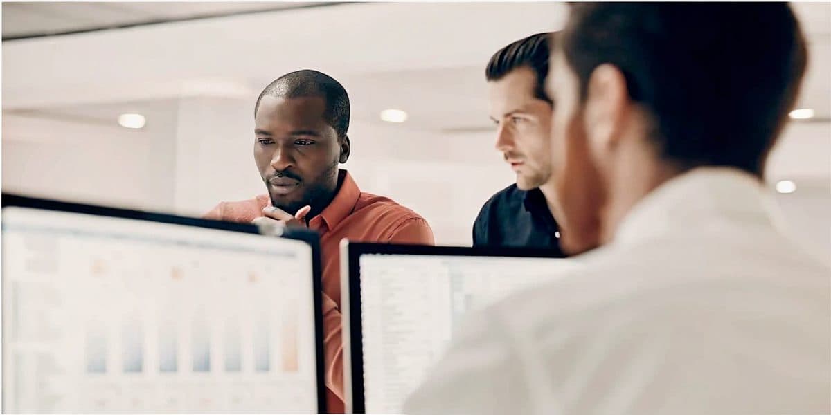 Professional applying artificial intelligence and data technology in practice
